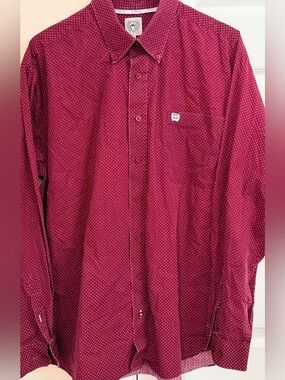 Cinch 100% Cotton Multicolor Men’s M Long Sleeve Button Down Shirt
